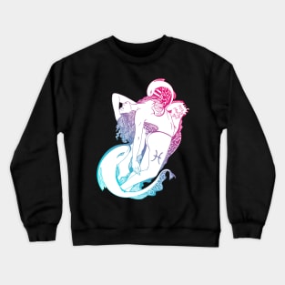 Dual Color Pisces Beauty Crewneck Sweatshirt